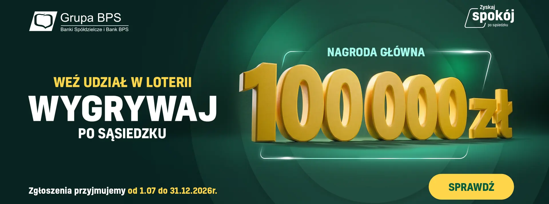 Baner Wygrywaj po sąsiedzku